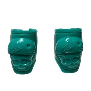 Monster High Pair Teal Knee Pads Only Lagoona Blue Skultimate Roller Maze